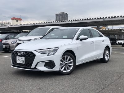 マハロの高級車レンタカー配達日記11〜アウディ A3 Sedan〜