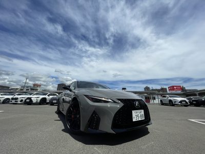 まっすー増井の高級車レンタカー配達日記12〜レクサス IS300h F Sport MODE BLACK 3〜