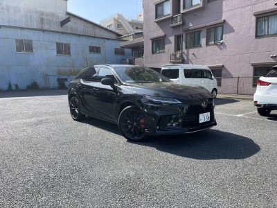 パステラー久冨の高級車レンタカー配達日記35～レクサス　RX500h  F SPORT～