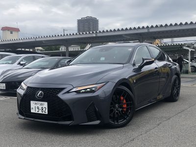 マハロの高級車レンタカー配達日記16〜レクサス IS300 F Sport MODE BLACK〜