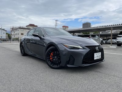 みやんちゅの高級車レンタカー配達日記34〜レクサス IS300 F Sport MODE BLACK〜