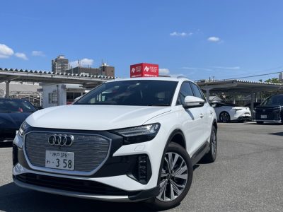 わさび澤田の高級車レンタカー配達日記17～アウディ Q4 40 e-tron advanced〜