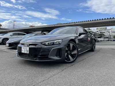 げんきの高級車レンタカー配達日記29 〜アウディ e-tron GT quattro〜