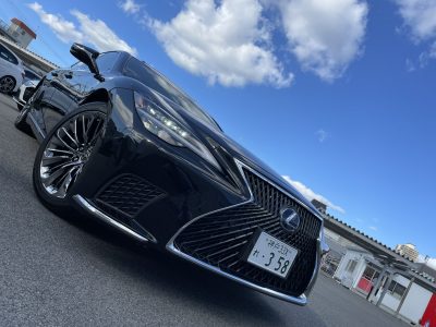 げんきの高級車レンタカー配達日記20〜レクサス　LS500h〜