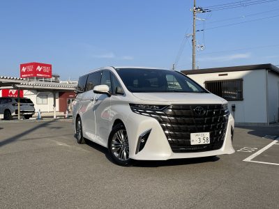 みやんちゅの高級車レンタカー配達日記38〜トヨタ アルファードZ〜