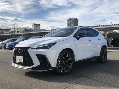 マハロの高級車レンタカー配達日記18〜LEXUS NX350h〜