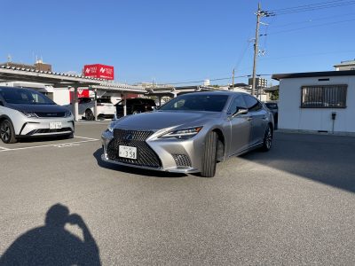 大仏さんの高級車レンタカー配達日記17レクサスLS500