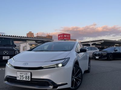 わさび澤田の高級車レンタカー配達日記22～トヨタ プリウスZ〜