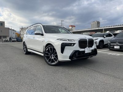 みやんちゅの高級車レンタカー配達日記40〜BMW  X7 xDrive40d M Sport〜