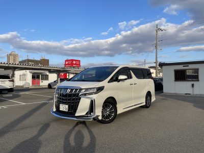 大仏さんの高級車レンタカー配達日記18〜トヨタ　アルファード　エグゼクティブラウンジS〜