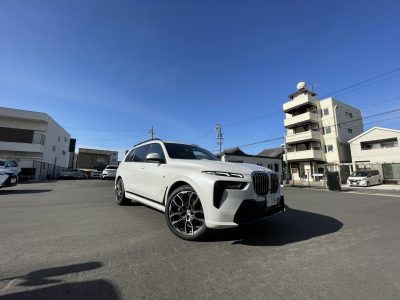 まっすーの高級車レンタカー配達日記26〜BMW  X7 xDrive40d M Sport〜