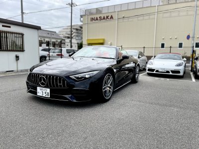 すけさんの高級車レンタカー配達日記25〜AMG Mercedes-AMG SL43〜