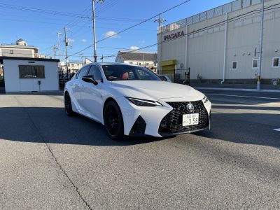 大仏さんの高級車レンタカー配達日記21〜レクサスIS300F sport MODO BLACK〜