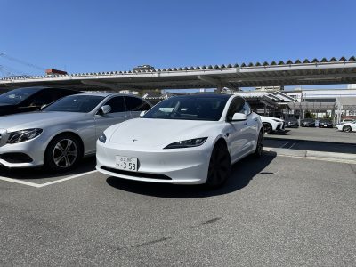 大仏さんの高級車レンタカー配達日記29〜テスラモデル3〜