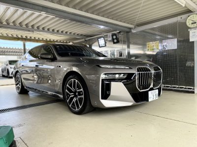 すけさんの高級車レンタカー配達日記28〜BMW i7 xDrive60 M Sport〜