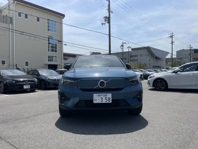 まっすーの高級車レンタカー配達日記32〜ボルボ C40 Recharge Twin〜