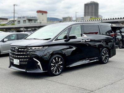 みやんちゅの高級車レンタカー配達日記52〜トヨタ アルファードHEVエグゼクティブラウンジ〜