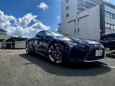 さかなくんの高級車レンタカー配達日記33〜レクサス　LC500 〜