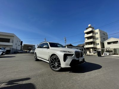 まっすーの高級車レンタカー配達日記37〜BMW  X7 xDrive40d M Sport〜