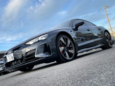 エリーの高級車レンタカー配達日記179～Audi・e-tron GT quattro～