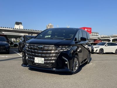 イモ八の高級車レンタカー配達日記6【TOYOTA】 アルファードHEVZ