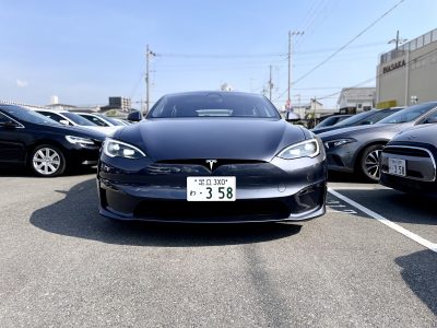 エリーの高級車レンタカー配達日記190〜テスラ・モデルS Plaid〜