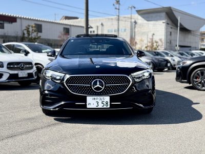エリーの高級車レンタカー配達日記192～ベンツ・E200 Avantgarde AMG Line～