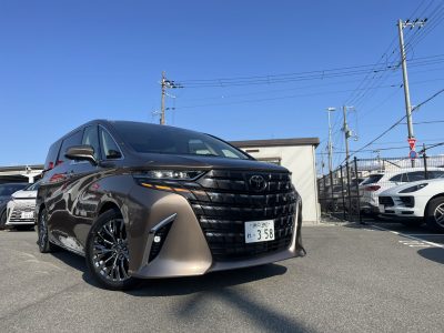 げんきの高級車レンタカー配達日記54~トヨタ　アルファードPHEV EXECUTIVE LOUNGE~
