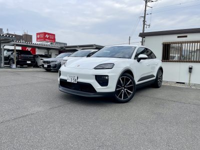 みやんちゅの高級車レンタカー配達日記75〜PORSCHE Macan Electric Sports Chrono Package〜